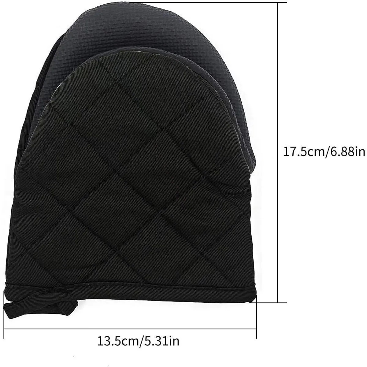 Branded Heat Resistant Baking Oven Cooking Grill Gloves 2