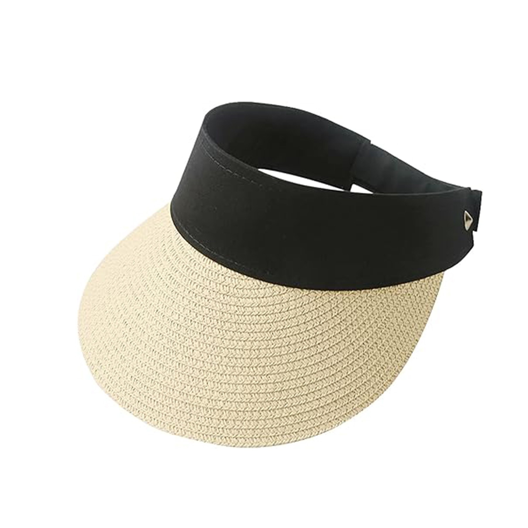 Straw Sun Visor Hat 1