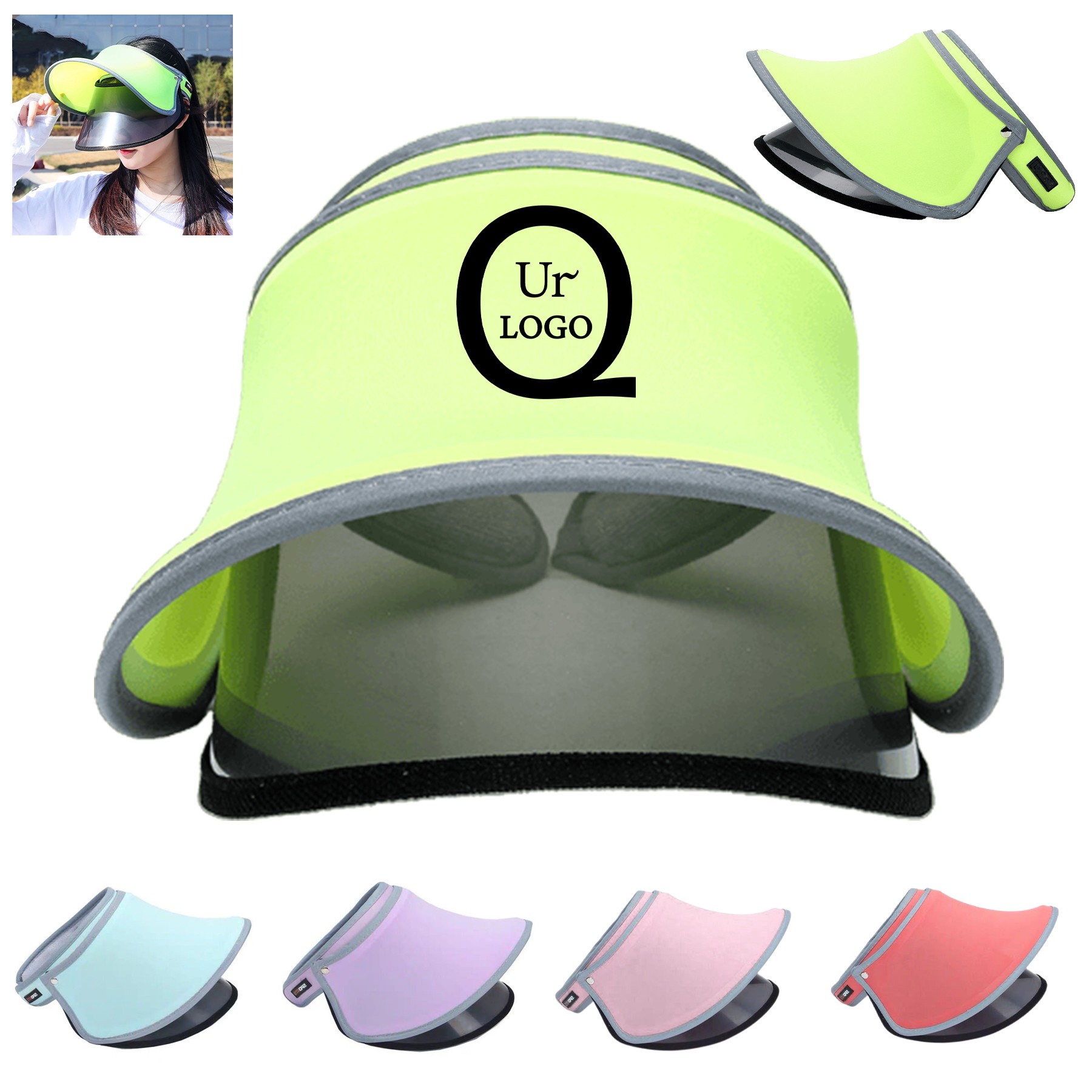 Summer Double-Layer Uv Protection Cap