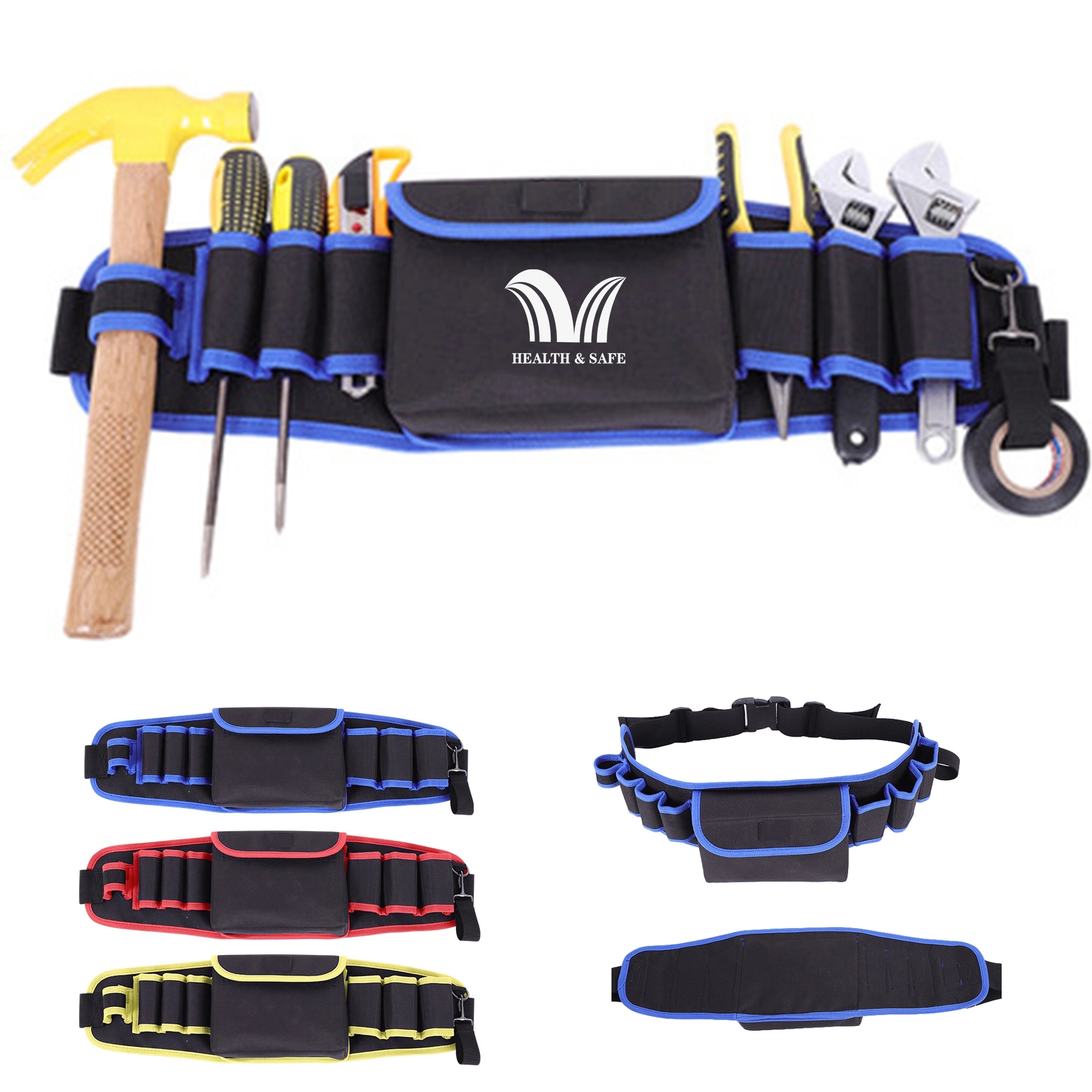 Garden Waist Bag Utility Belt Heavy Duty Oxford Tool Apron 5