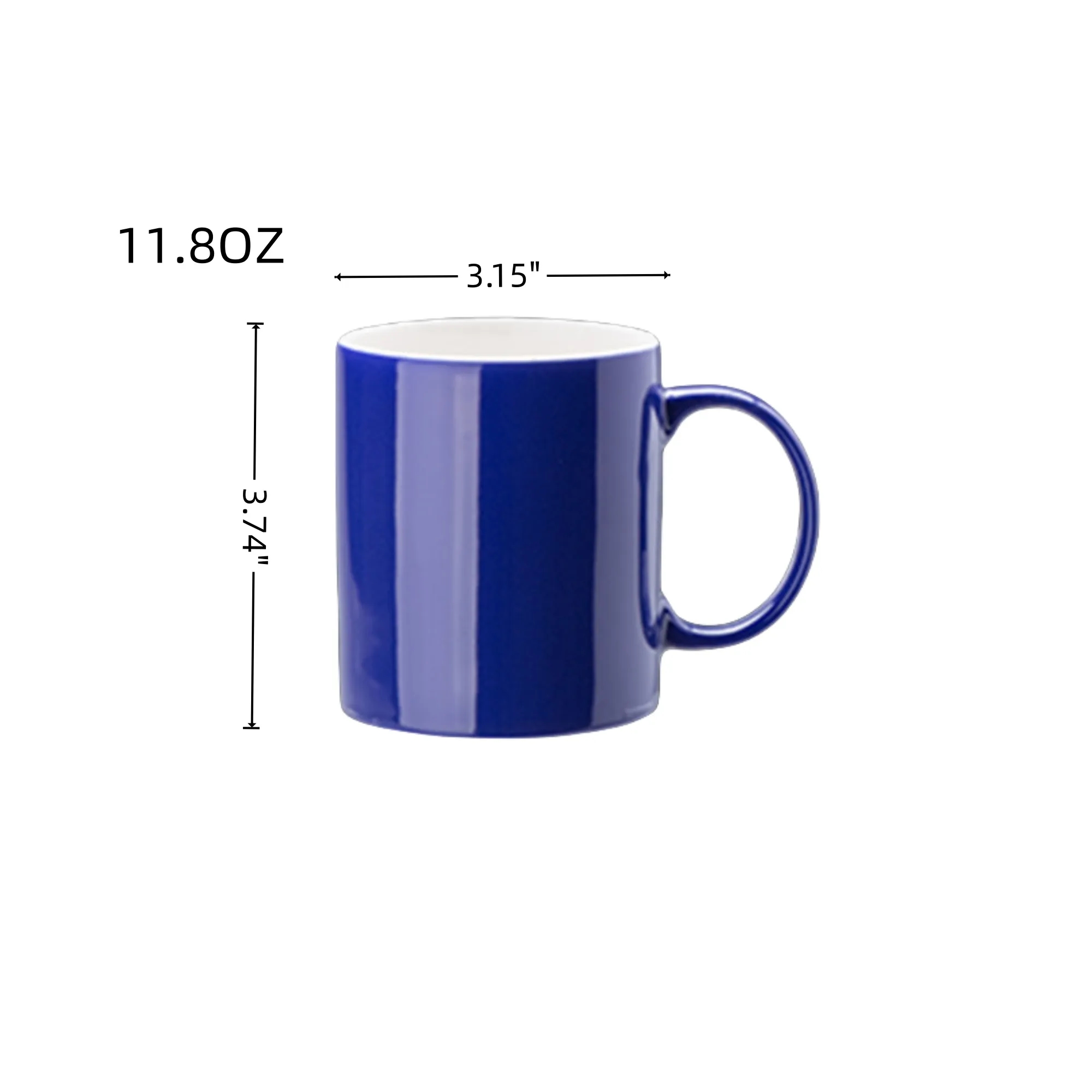 11oz Classic Ceramic Coffee Mug Latte Cup 2