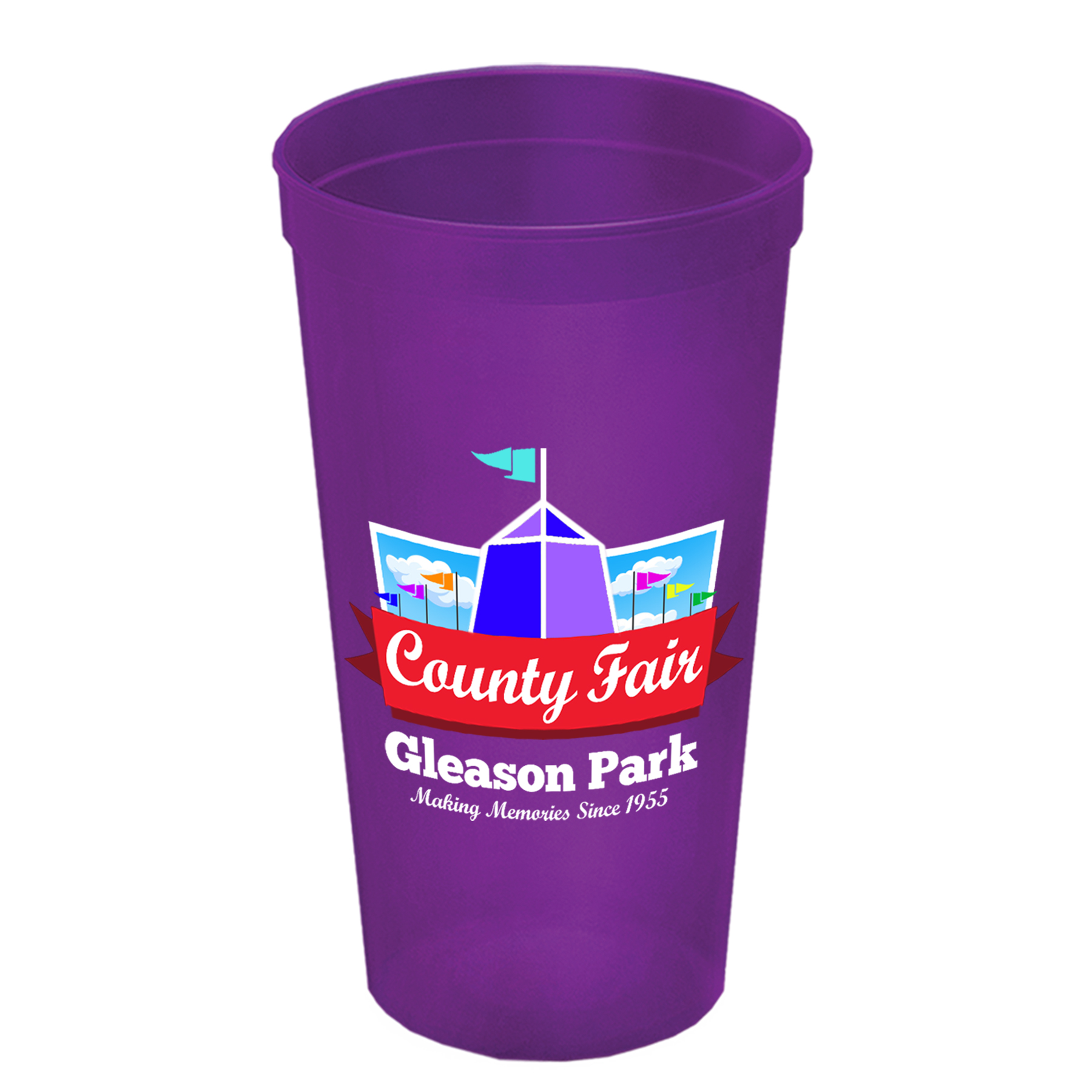 Cups-On-The-Go 24 oz. Stadium Cup with Digital Imprint 10
