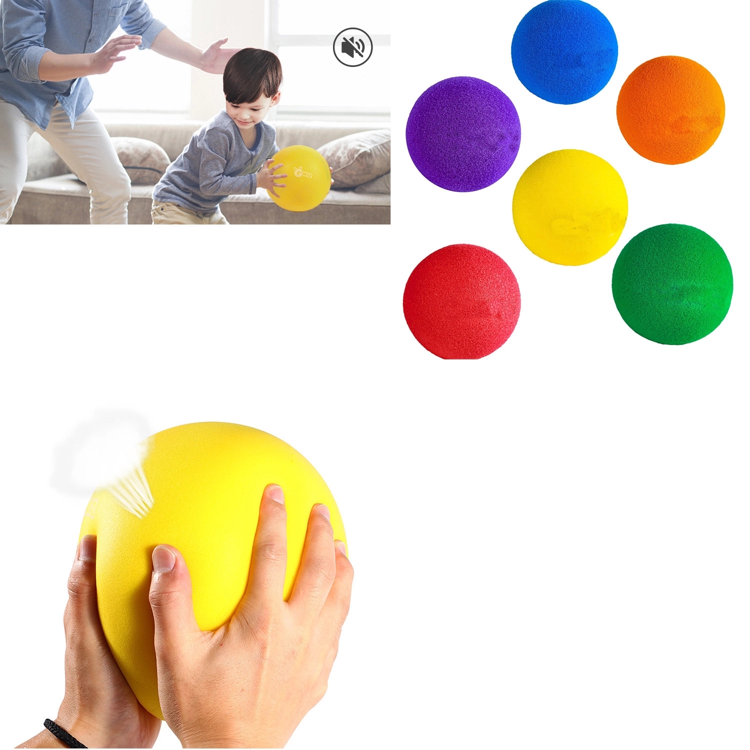Uncoated Foam Ball 2
