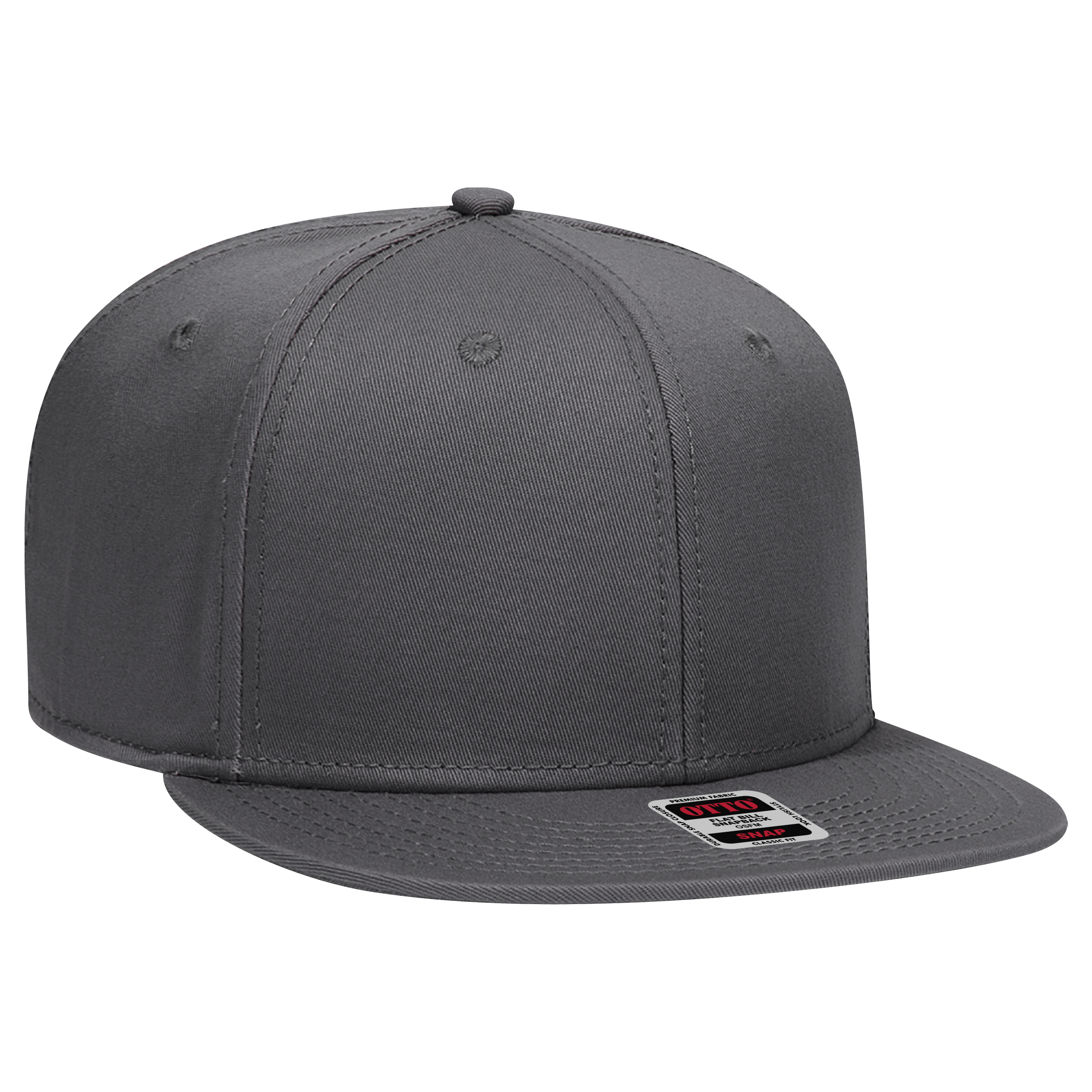 OTTO CAP® OTTO SNAP 6 Panel Pro Style Snapback Hat 58