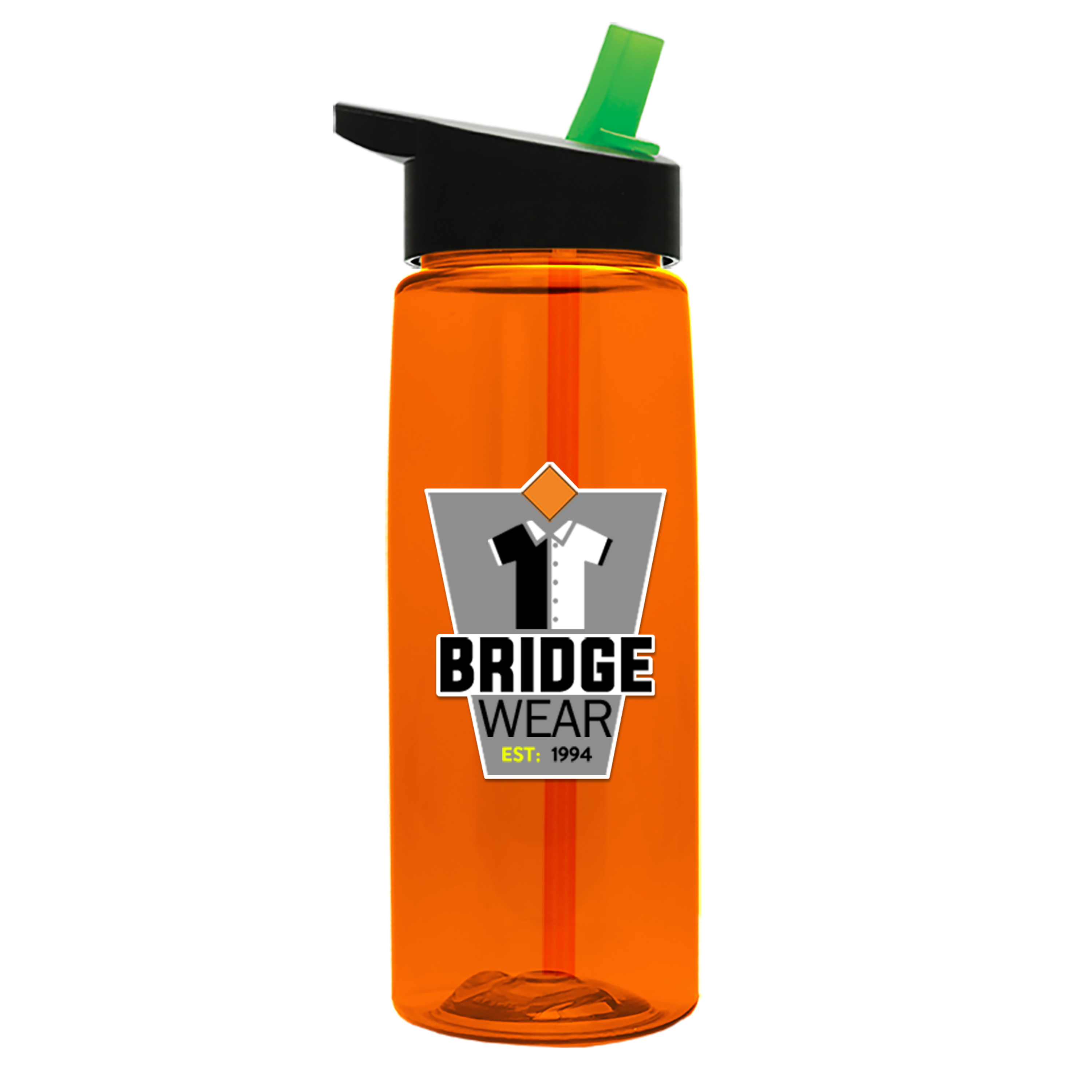 Garyline® Flair Tritan® Bottle with Flip-Straw Lid - 26 oz. 712