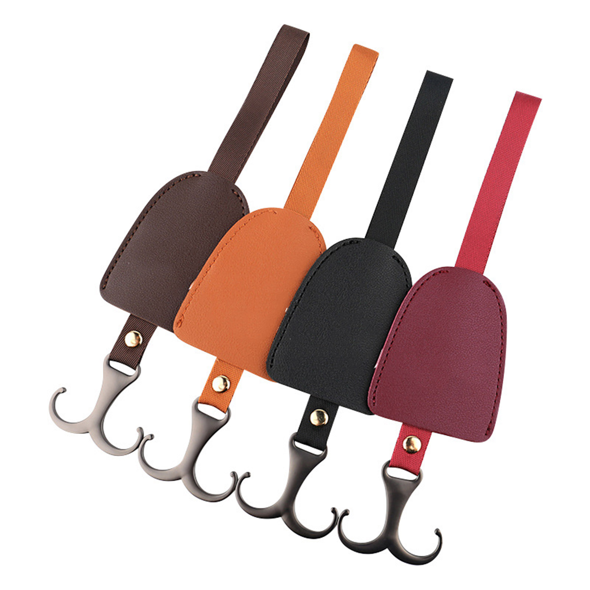 Vegan Leather Car Seat Back Hook 9