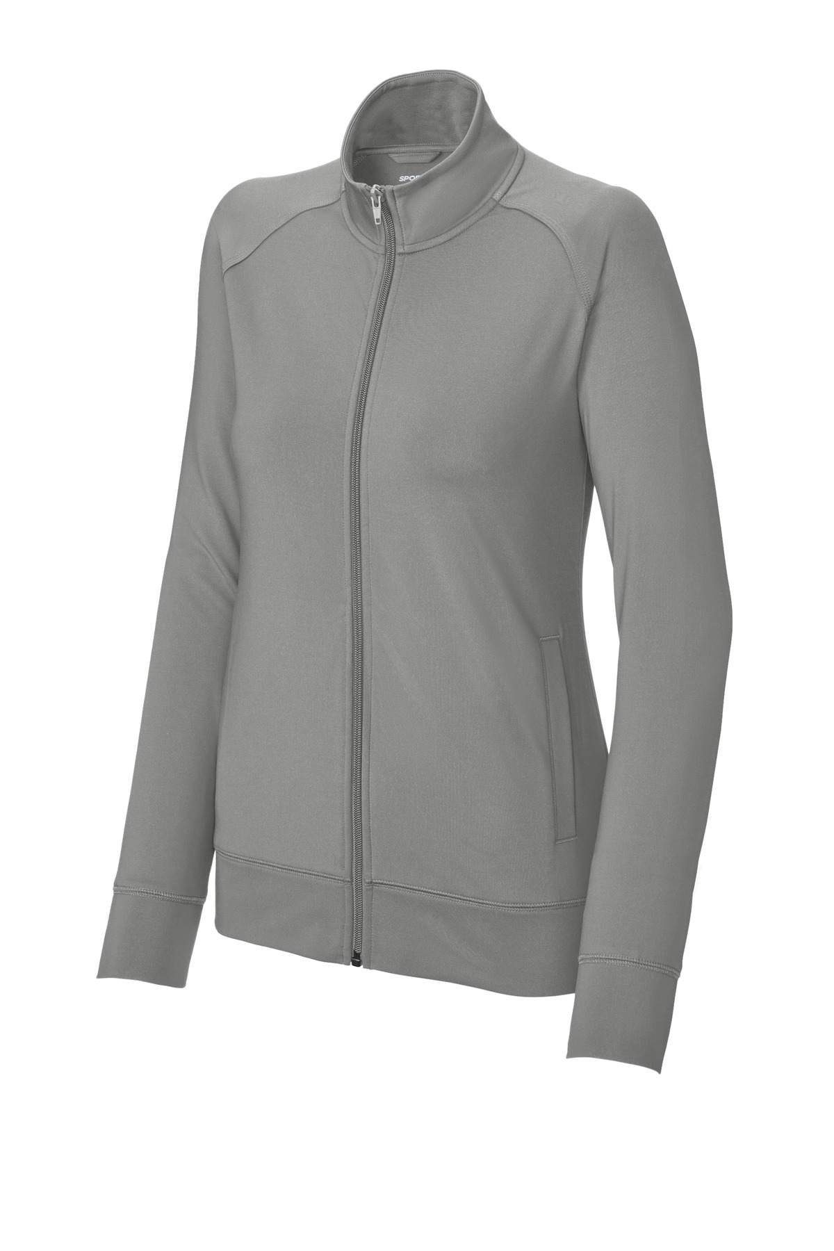 Sport-Tek® Women's Sport-Wick Stretch Full-Zip Cadet Jacket 6