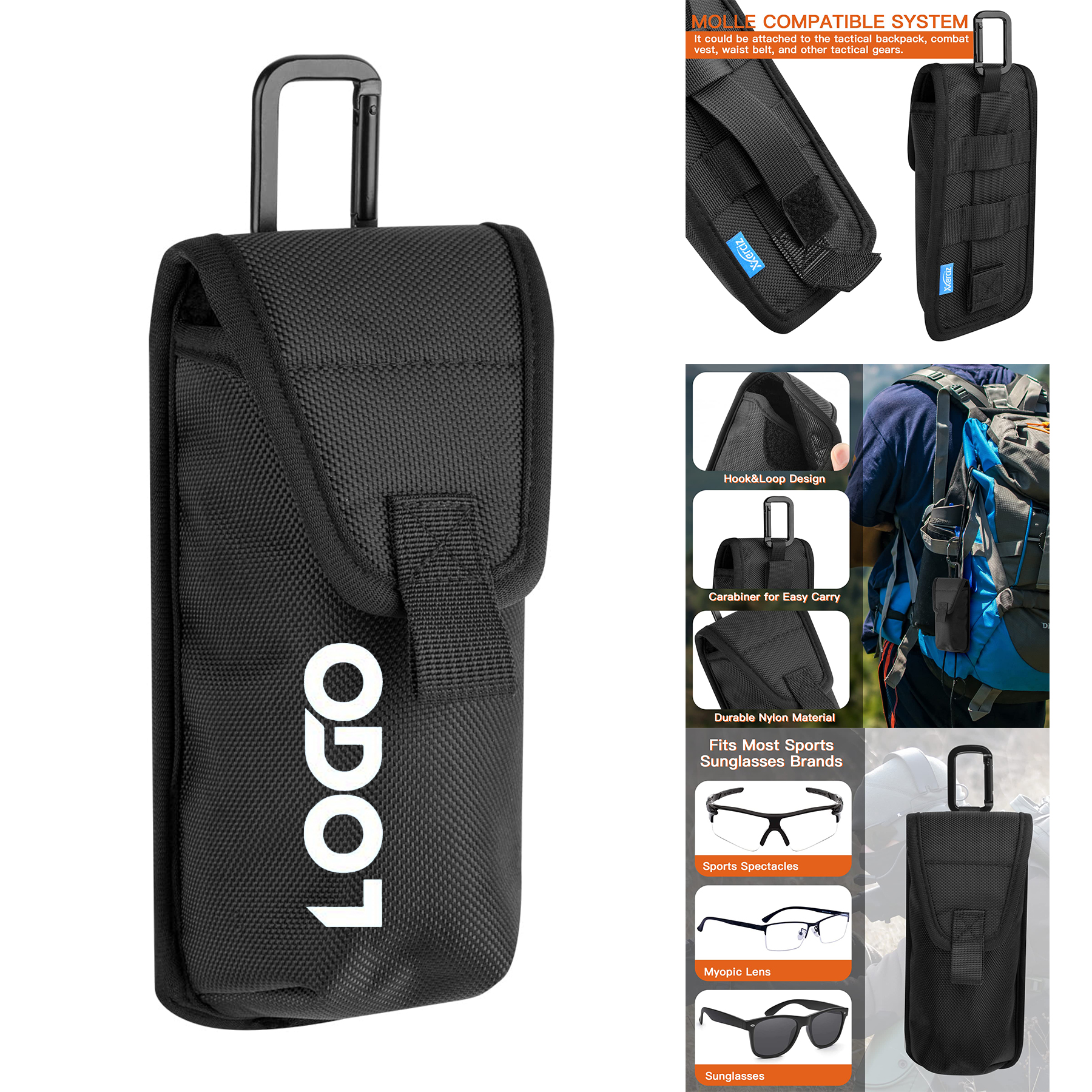 Tactical Molle Eyeglass Case 2