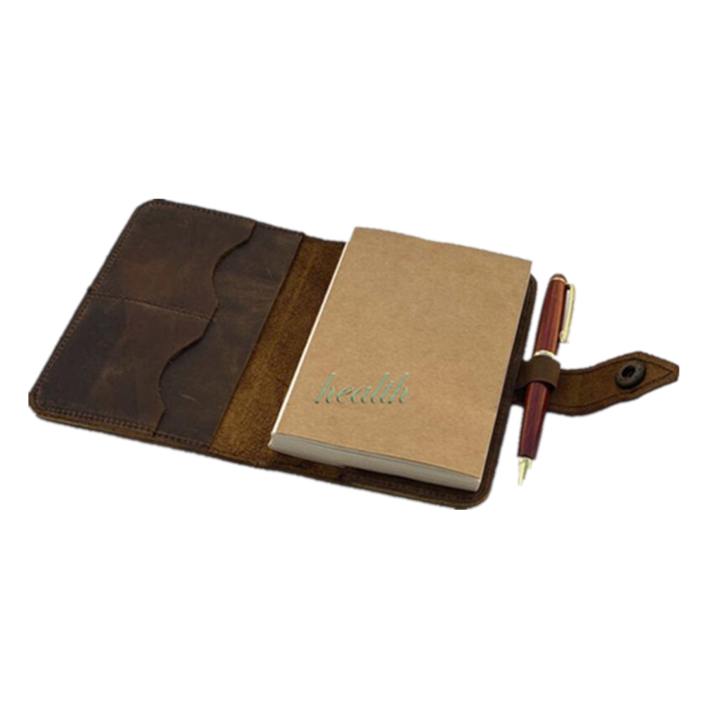 Vintage Leather Passport Cover Passport Jacket 3