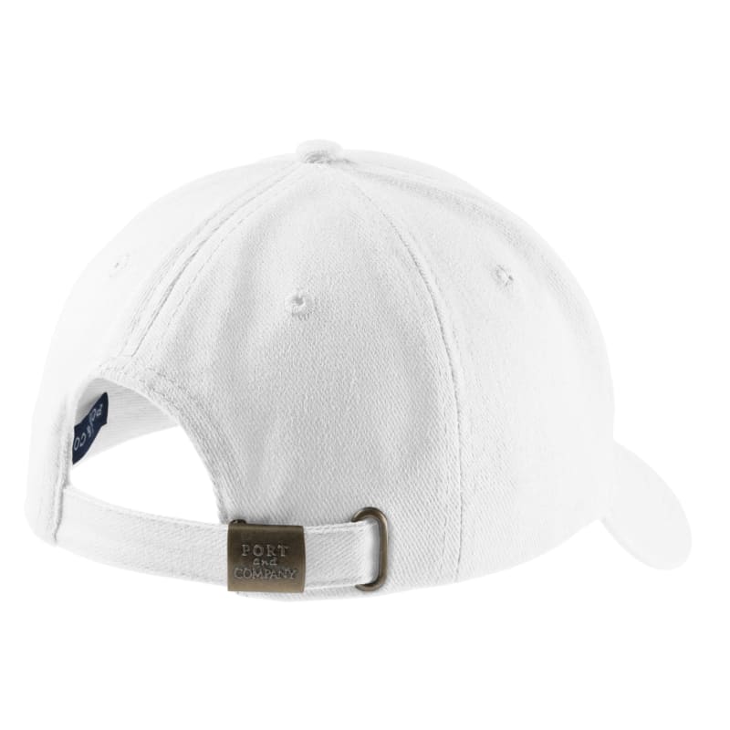 Port & Company Brushed Twill Cap. 4