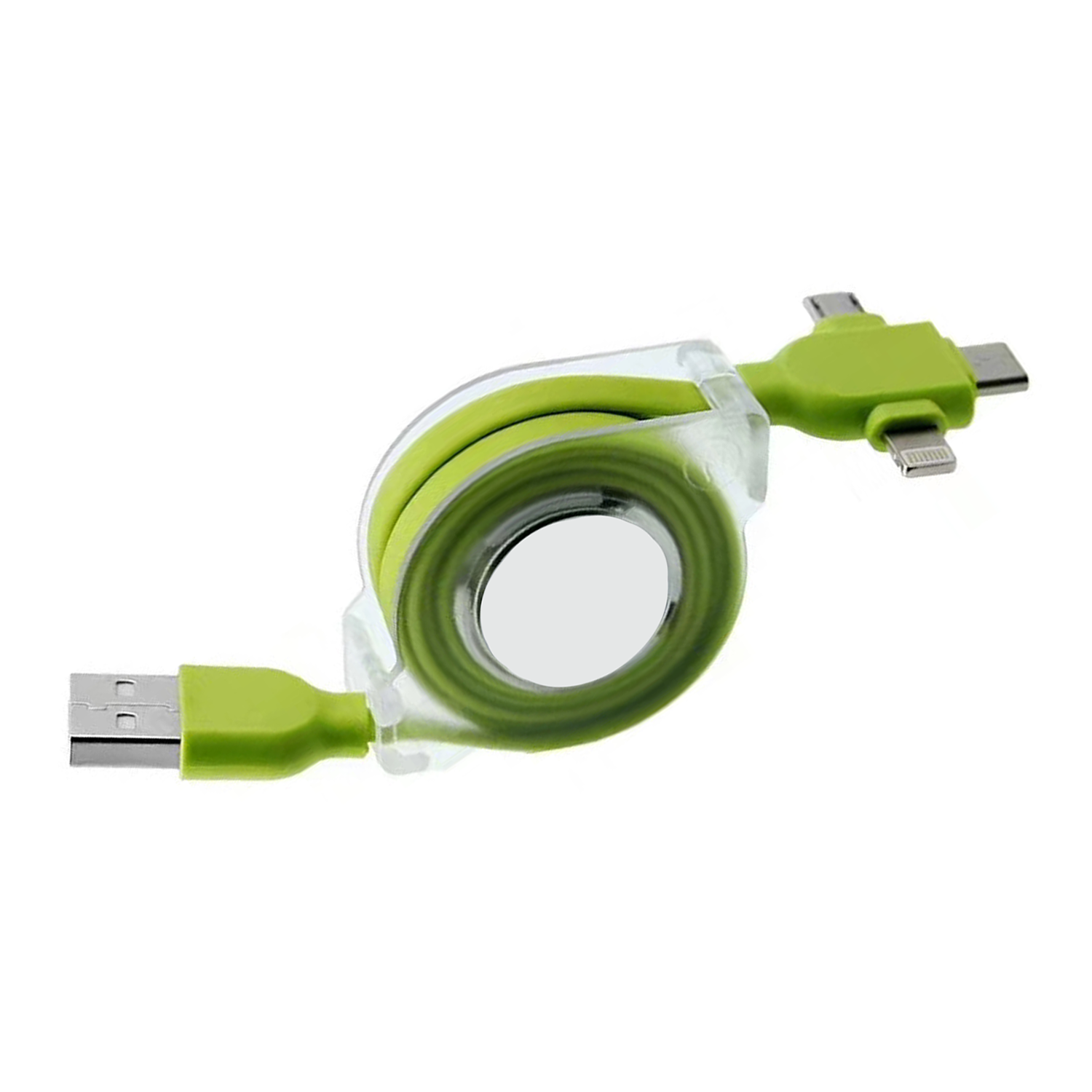 3 in 1 Stretchable Data Cable 4