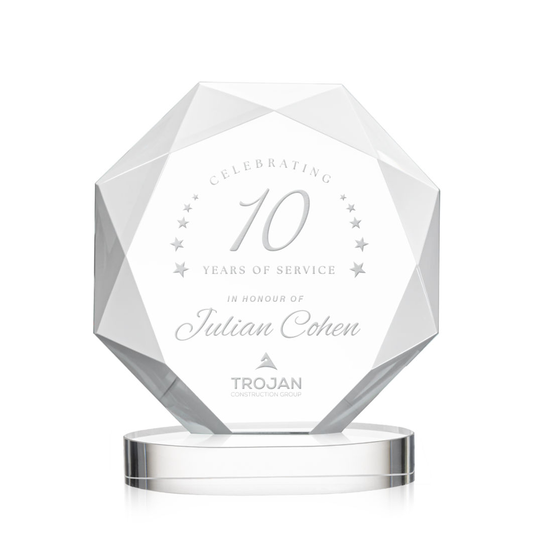 Kitchener Award on Alberton Base - Clear 5