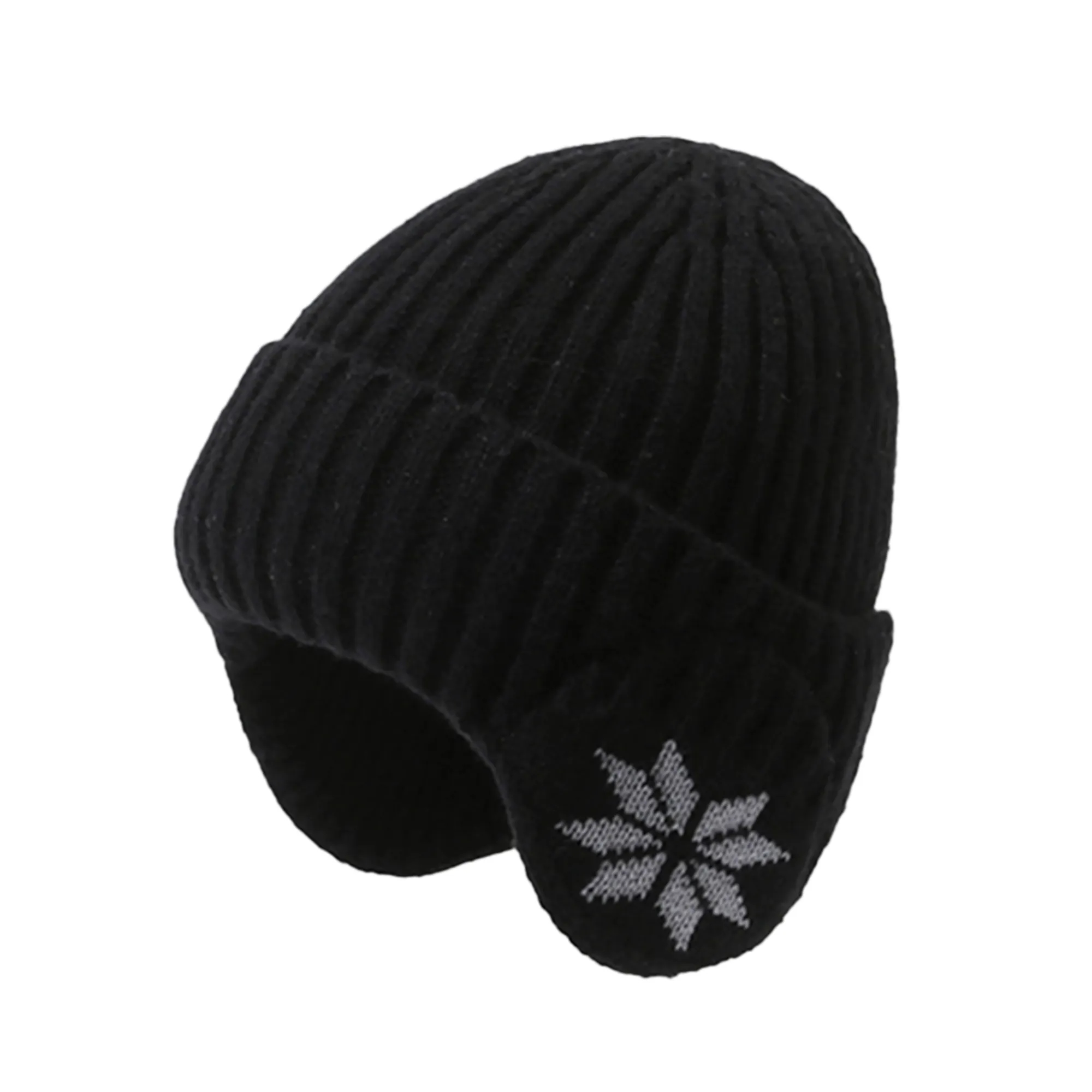 Knitted Wool Hat With Ear Muffs 3