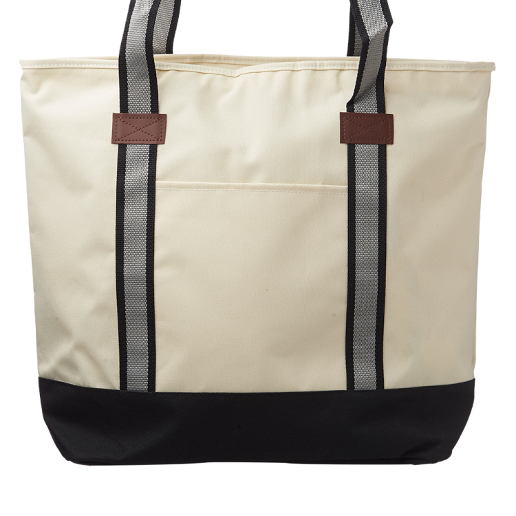 Large Sea Coast Polyester Tote Bag 5