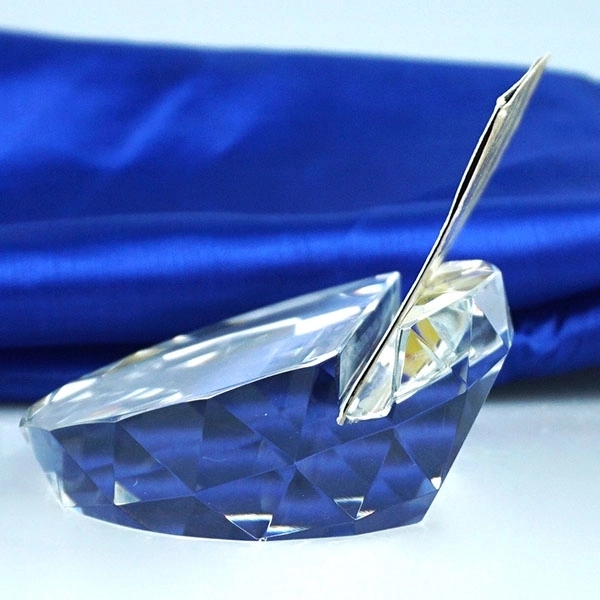 Paperweight Crystal Business Card Holder 2