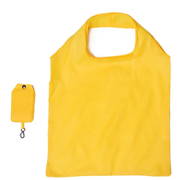 Foldable Polyester Shopping Tote In Clip Bag 2