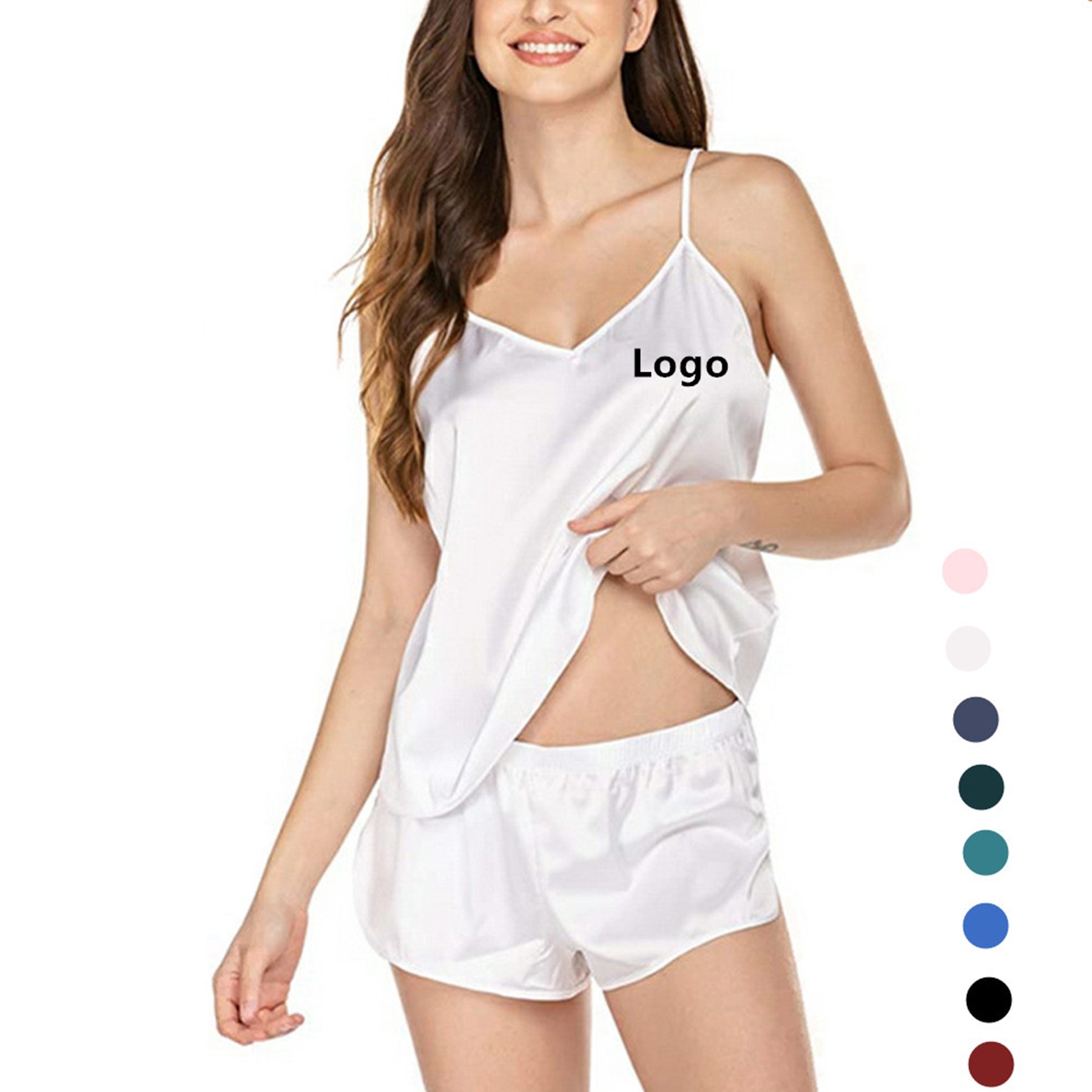 Silky Satin Pajama Sets 2