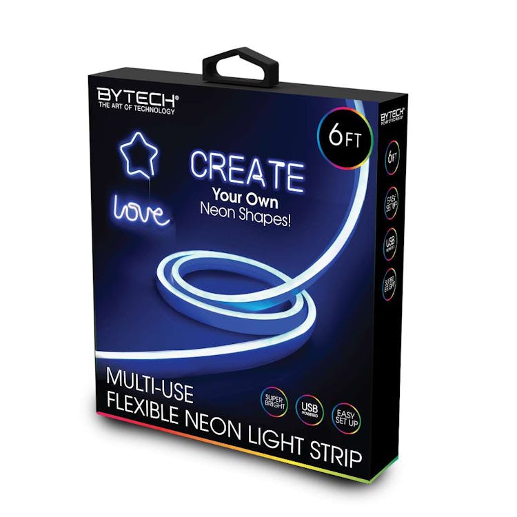 Flexible LED Light Strip - 6ft Assorted 1
