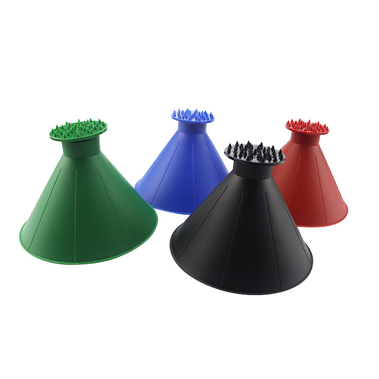 Cone-Shaped Windshield Ice Shovel 4