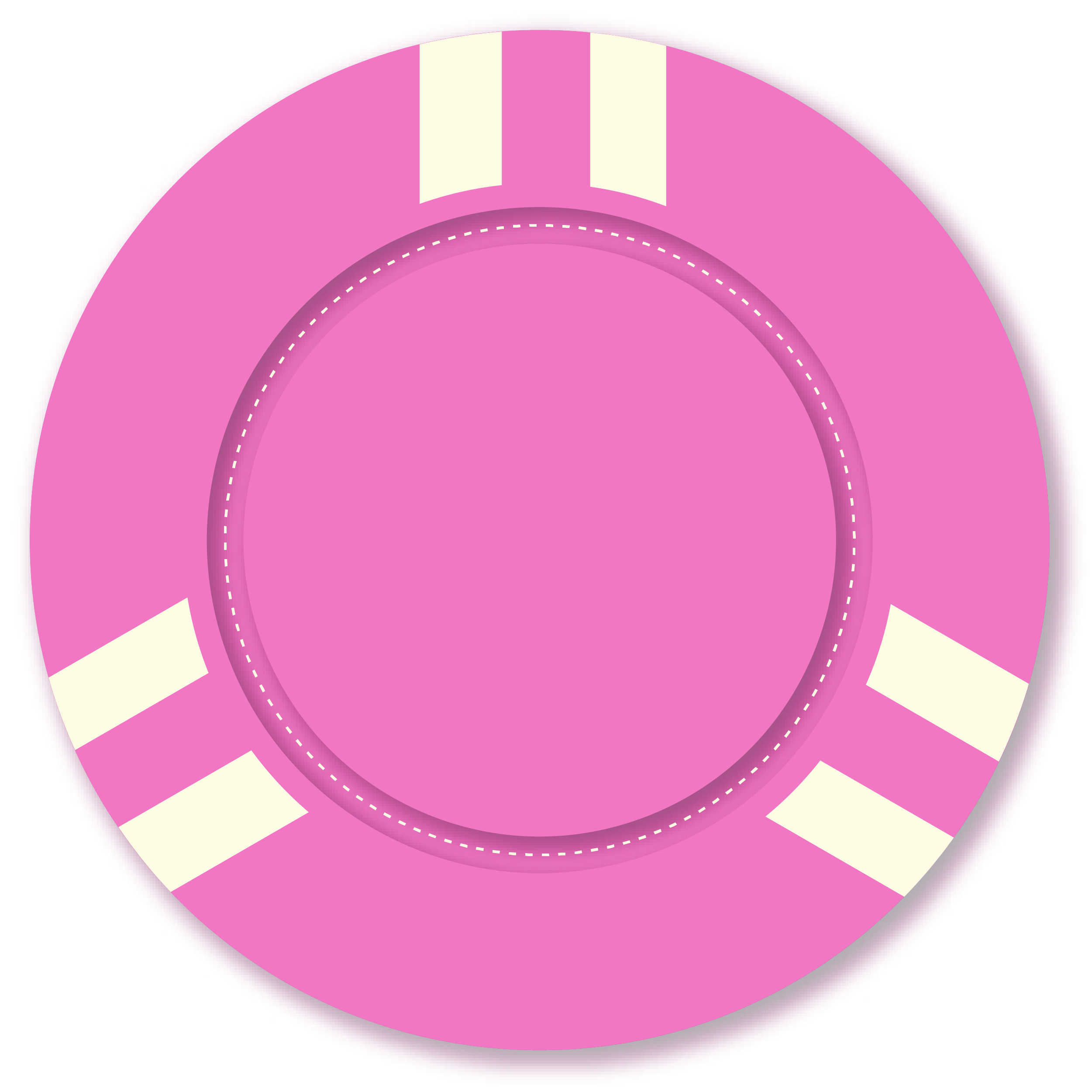 6 Stripe 9g Poker Chips 3