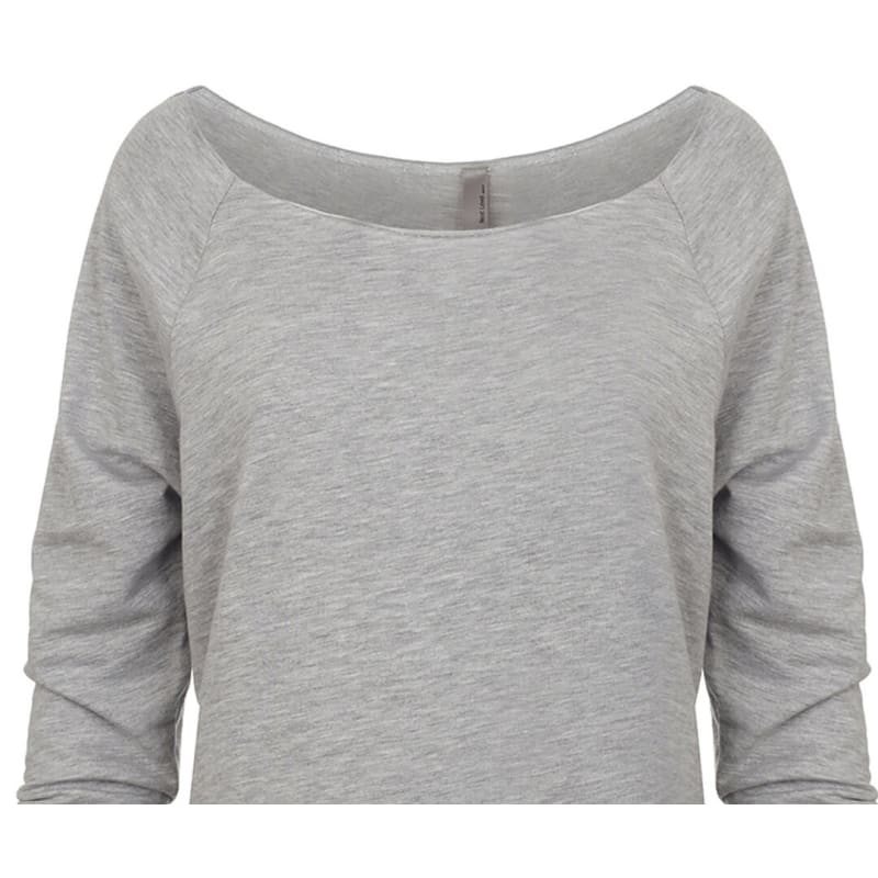 Next Level Apparel Ladies' French Terry 3/4-Sleeve Raglan 11