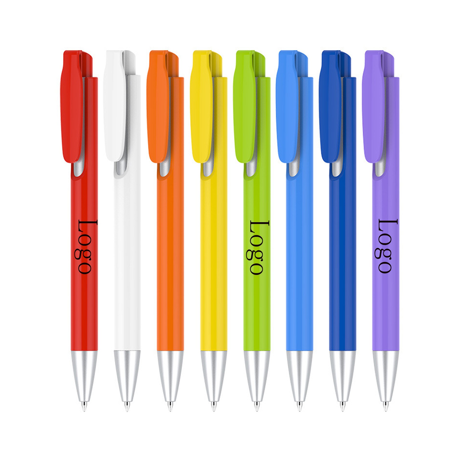 Plastic Simple Click Promotional Ballpoint Pen