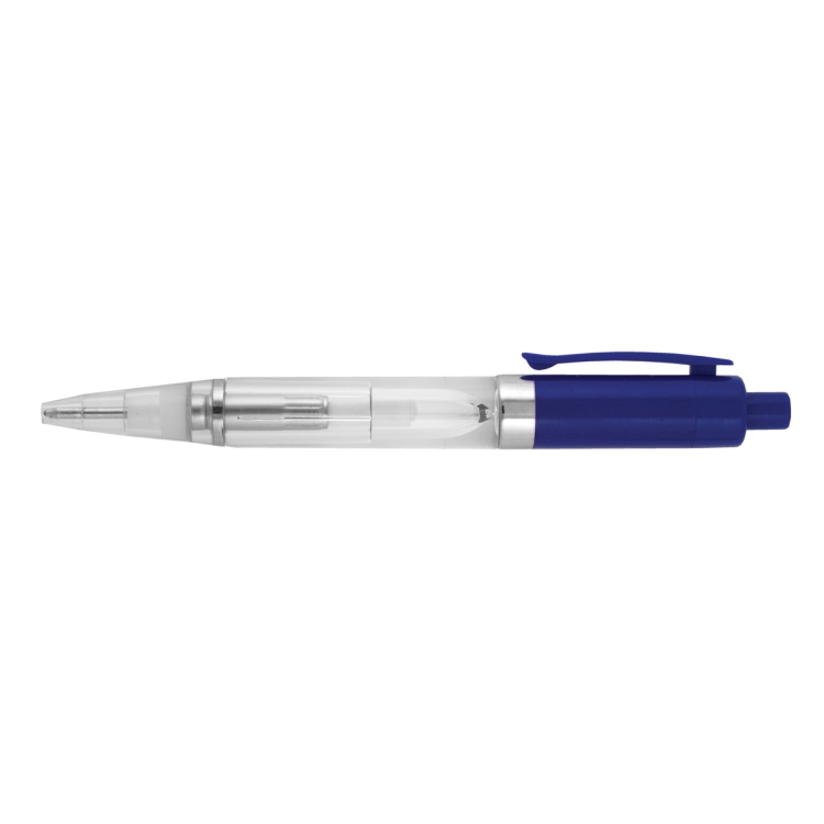 "Vicente" Light Up Pen with BLUE Color LED Light 8