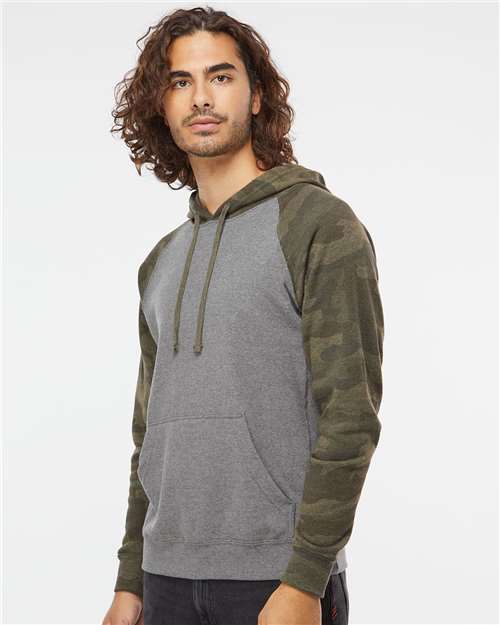 Unisex Special Blend Raglan Hooded Sweatshirt - PRM33SBP 76
