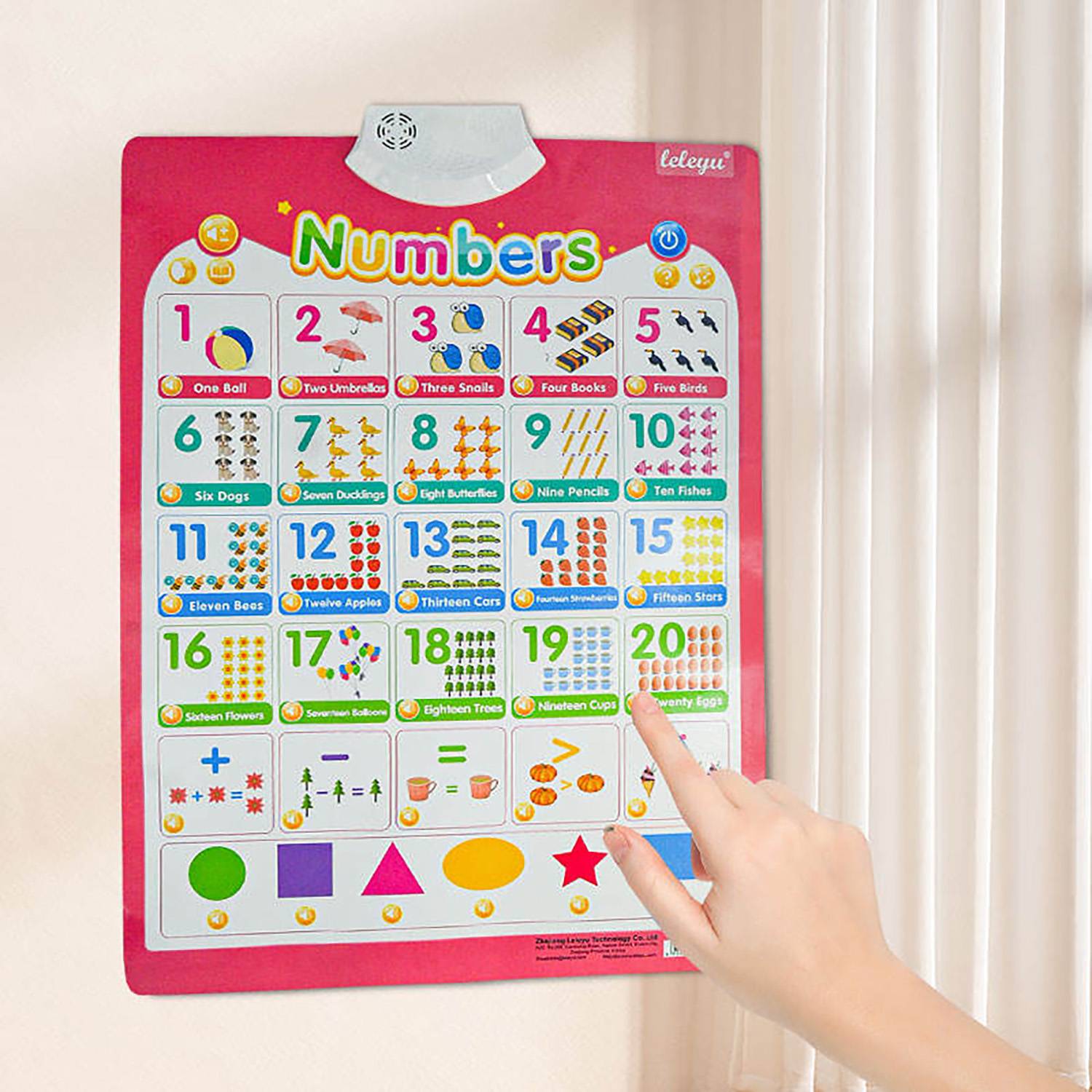 Toddler Learning Wall Chart 7
