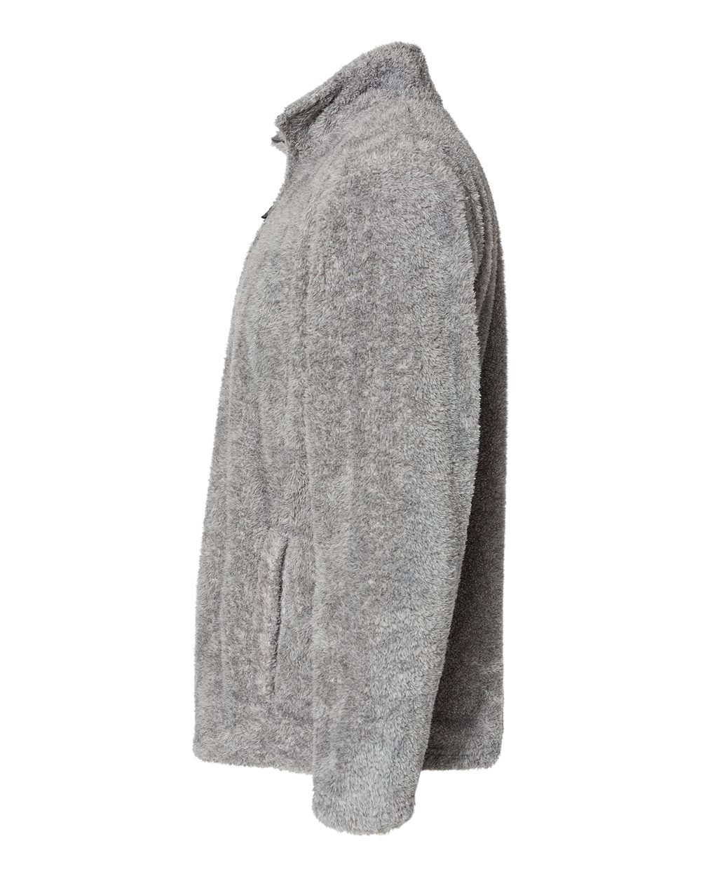 Unisex Boundary Shag Frosty Sherpa Quarter-Zip Pullover - 8464 4