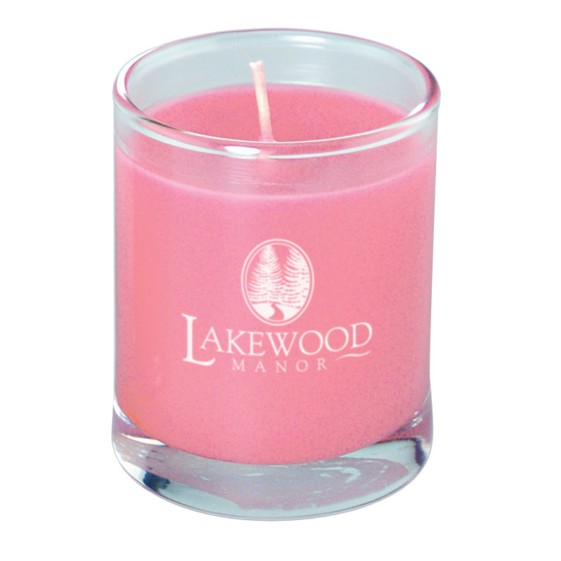 3 Oz. Clear Glass Votive Candle 2