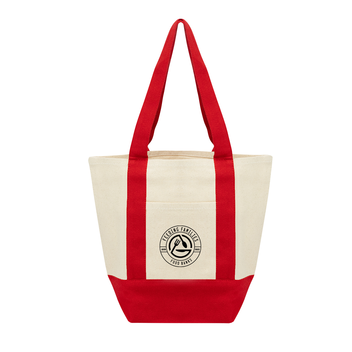 Mini Starboard 10 oz. Recycled Cotton Canvas Tote, custom tote bag with logo imprint 27