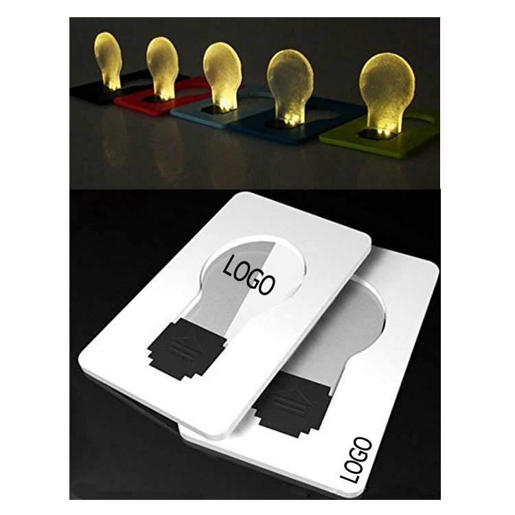 Portable Pocket Bulb Shape LED Card Light 2