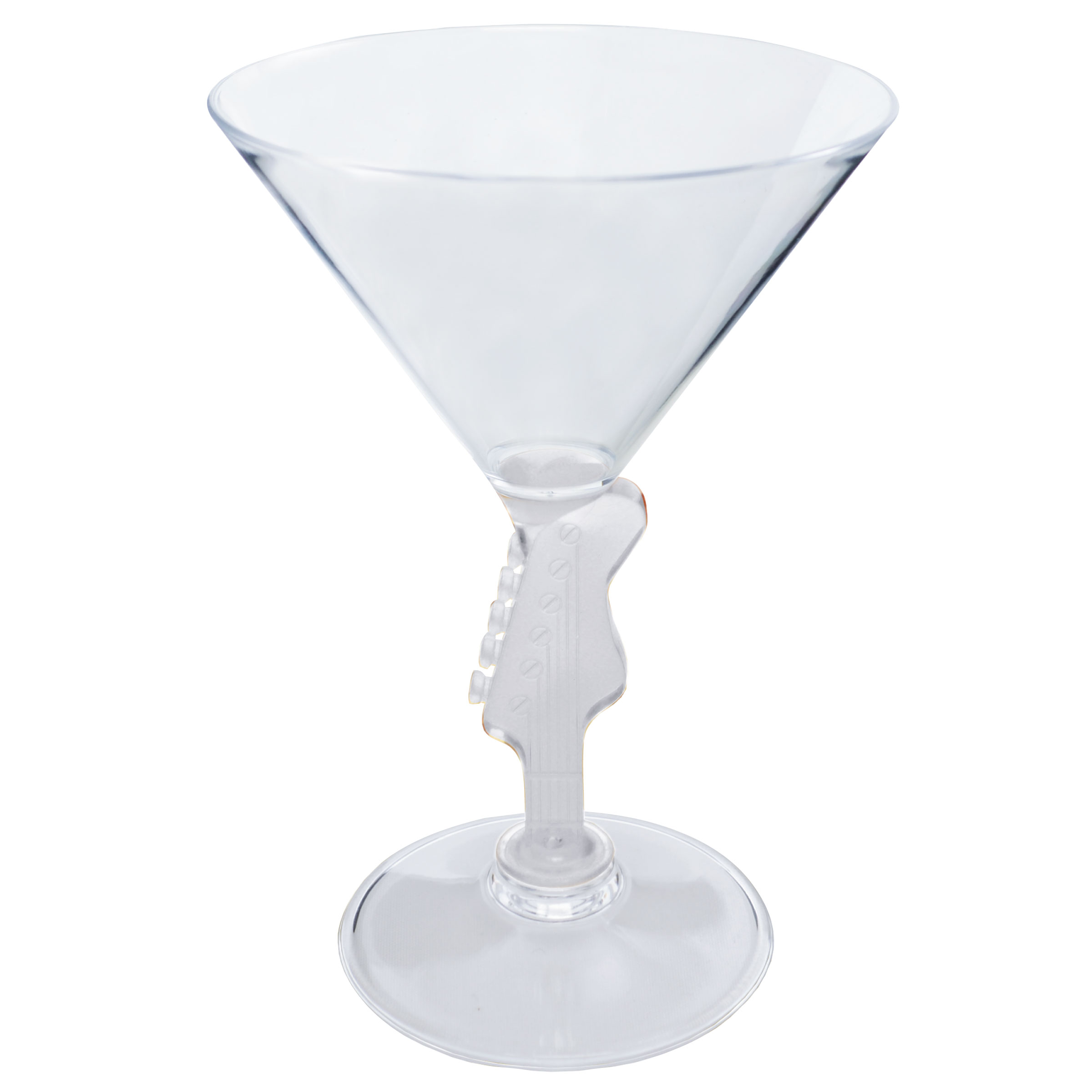 7oz Novelty Stem Plastic Martini Glass 2