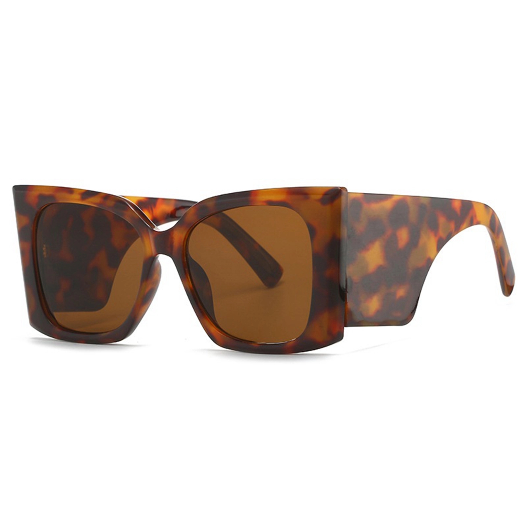 UV400 Cat Eye Large Frame Sunglasses 3