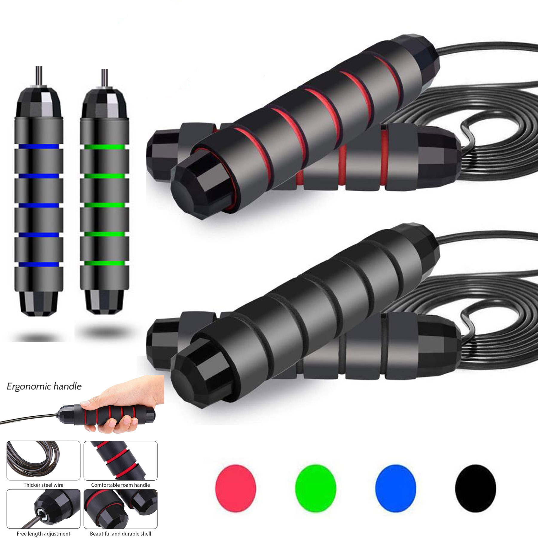 Skipping Rope Tangle-Free with Ball Bearings 1