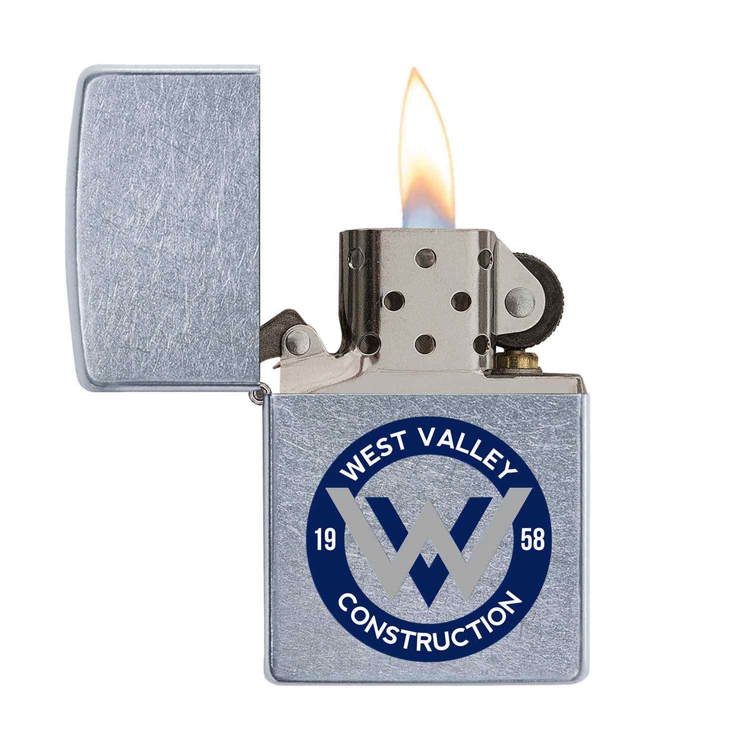 Classic Street Chrome Windproof Lighter