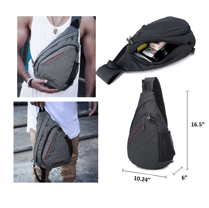 Sling Bag Crossbody Backpack For Women & Men 3