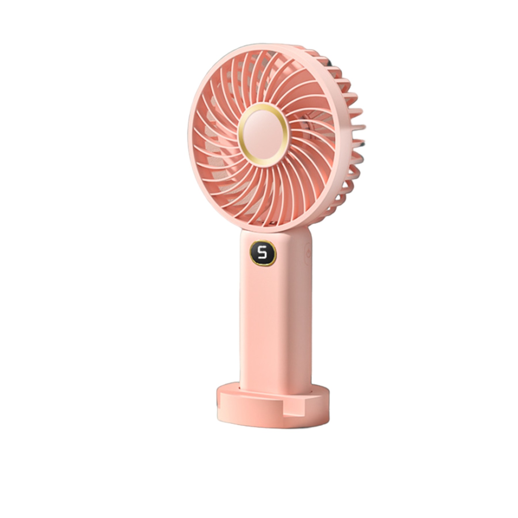 5 Speed Handheld Fan With Stand 4