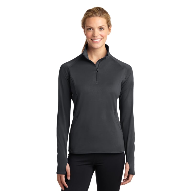 Sport-Tek Women's Sport-Wick Stretch 1/4-Zip Pullover. 98