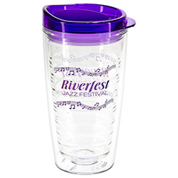Reef 16 oz Tritan® Tumbler with Translucent Lid 12