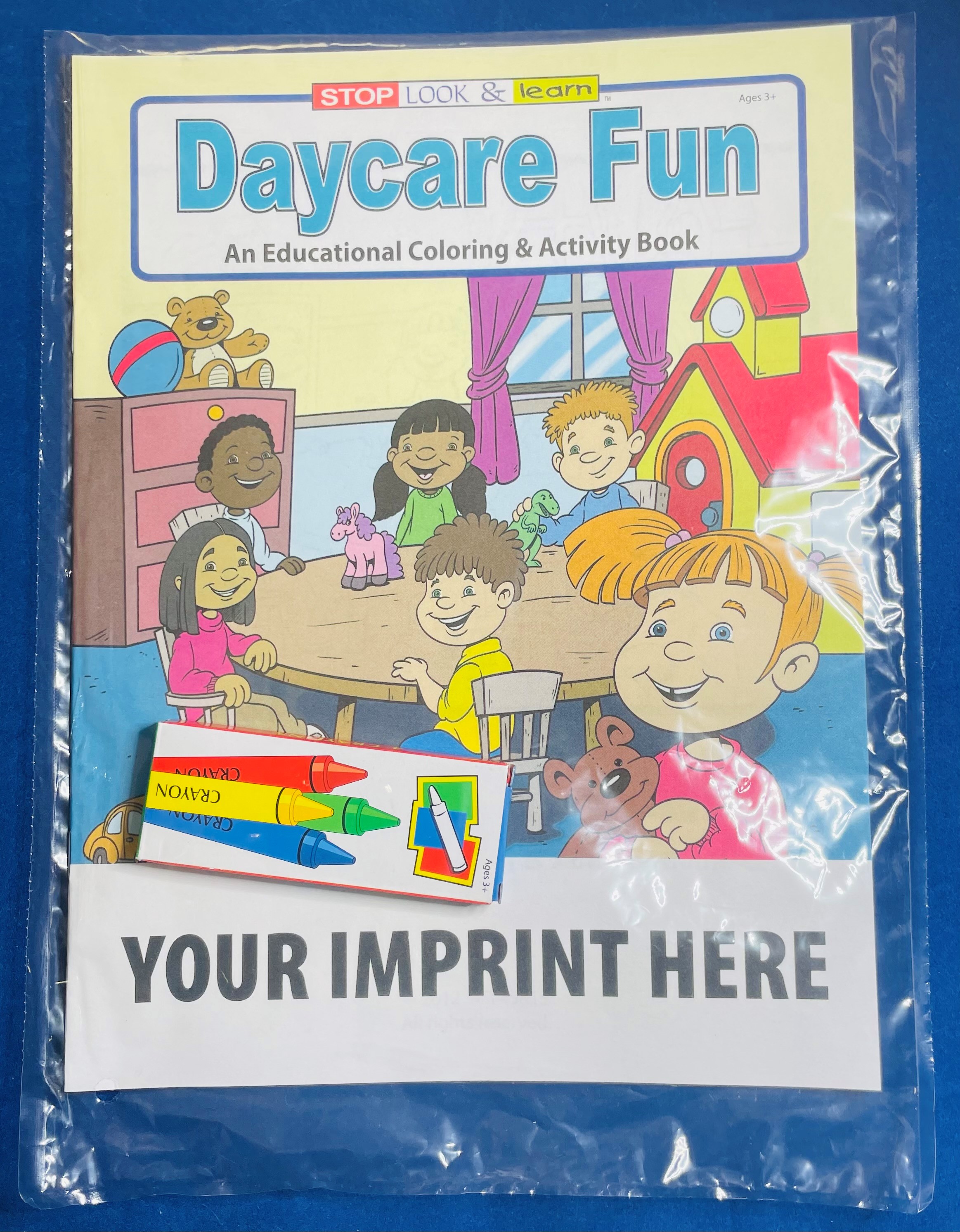 COLORING SET - Daycare Fun Coloring Book Fun Pack 2