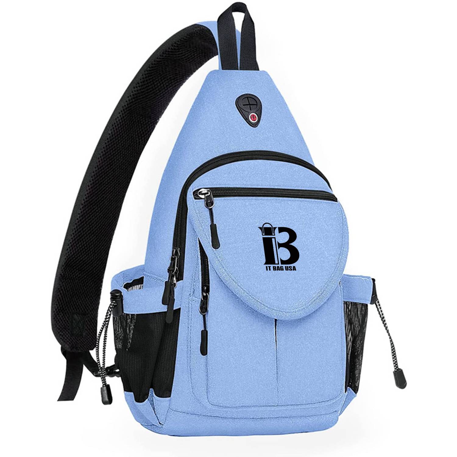 Sling Canvas Crossbody Hiking Bag with Anti-theft Pocket 3