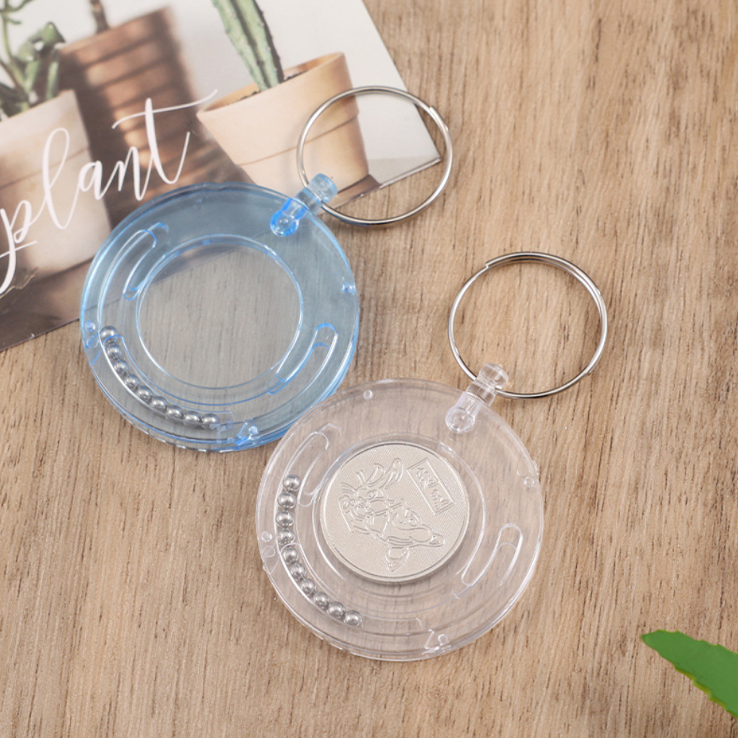 Magic Coin Keychain 8