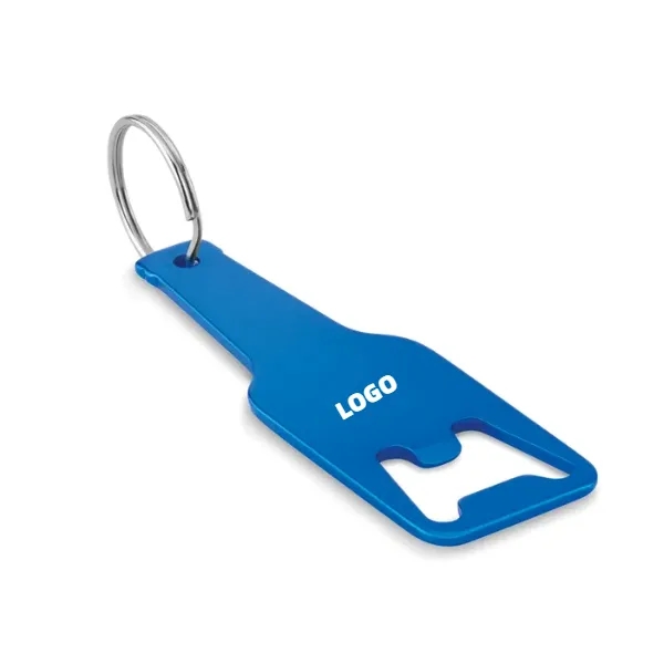 Multi-Function Aluminum Bottle Opener Keychain 2