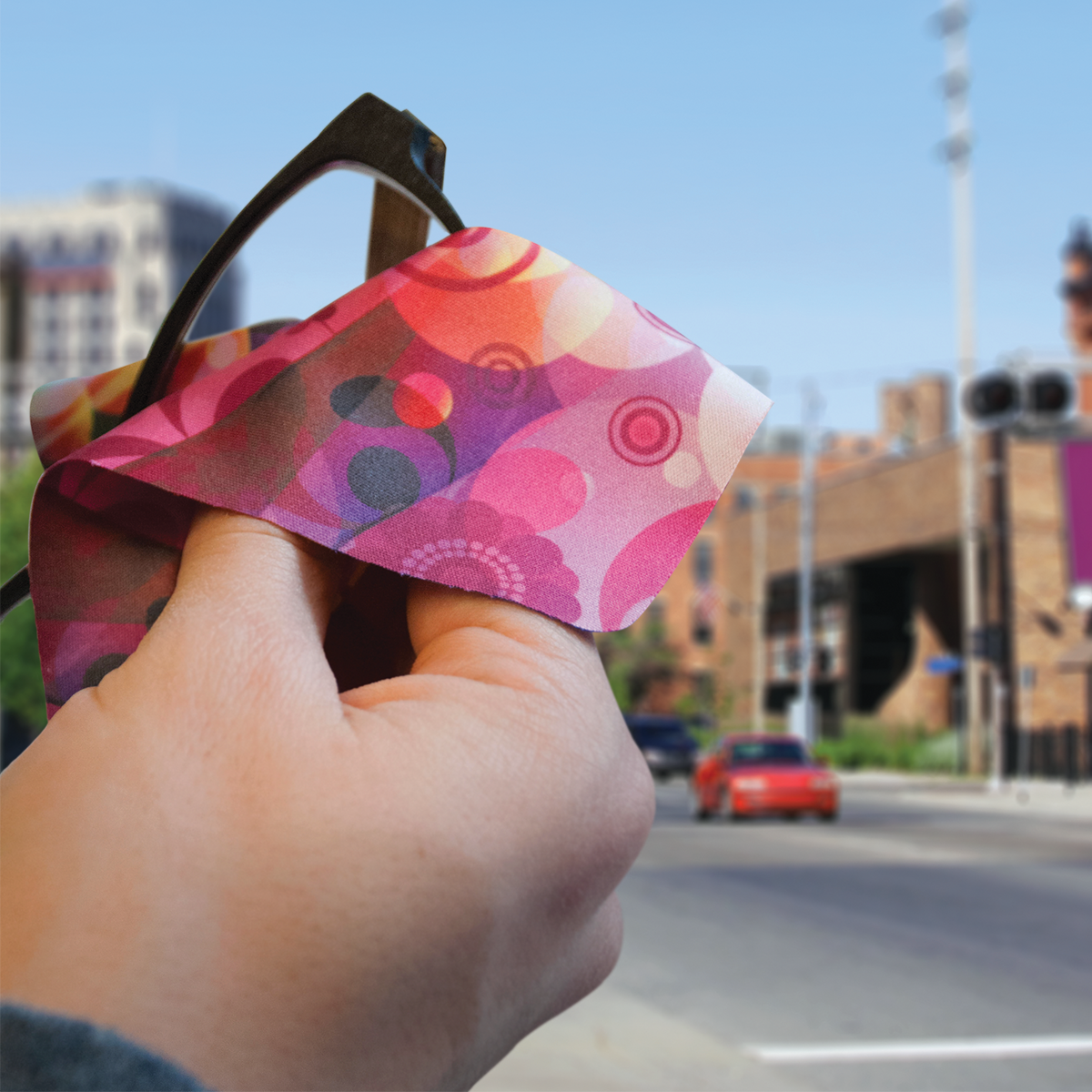 Toddy® Gear 6" x 6" Smart Cloth Thin - Microfiber Cleaning Cloth for Mobile Devices and Eyewear 37