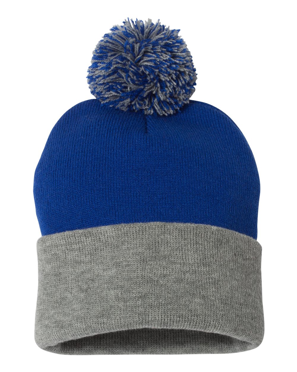 12" Pom-Pom Cuffed Beanie - SP15 24