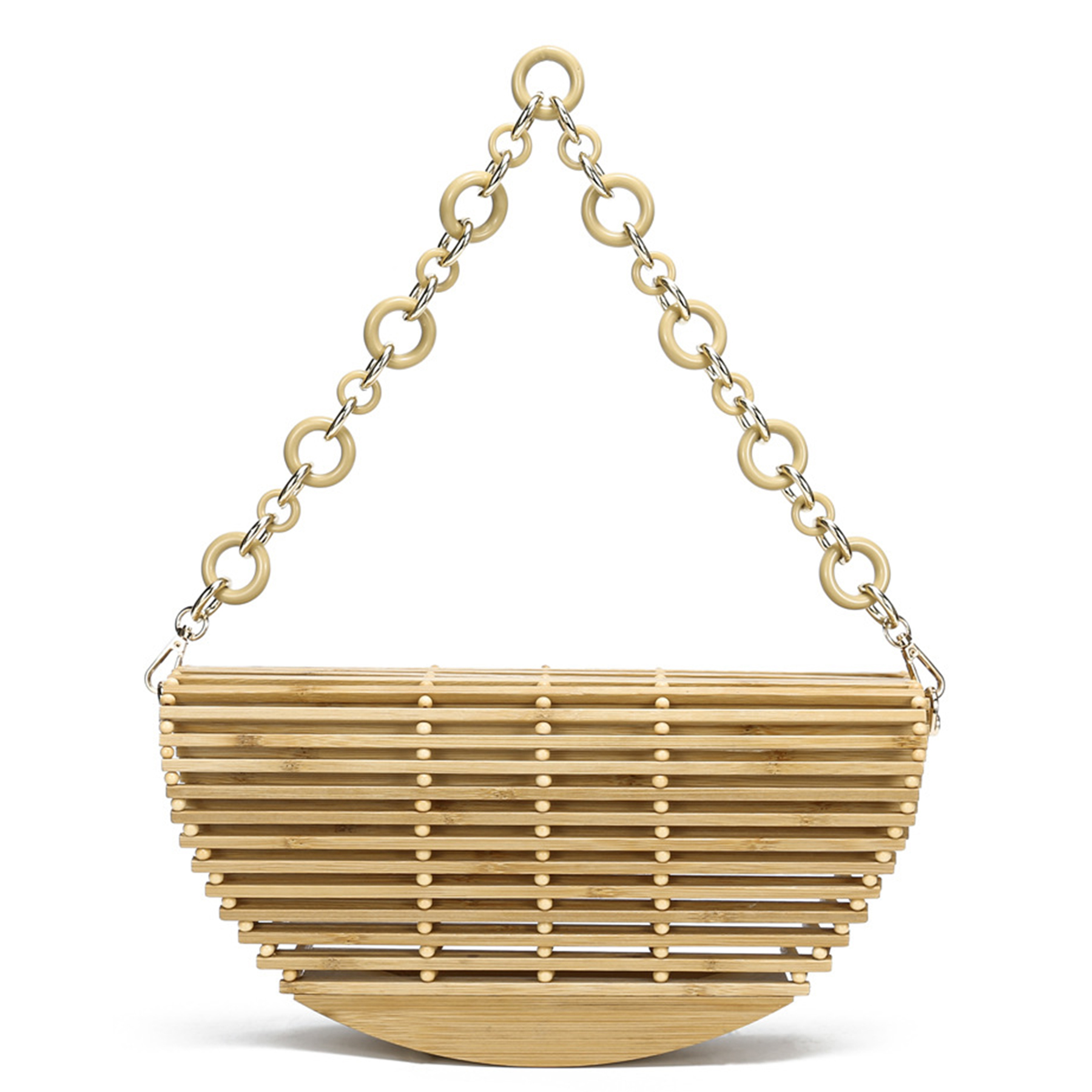 Wood Simple bamboo shoulder cross-body bag 2
