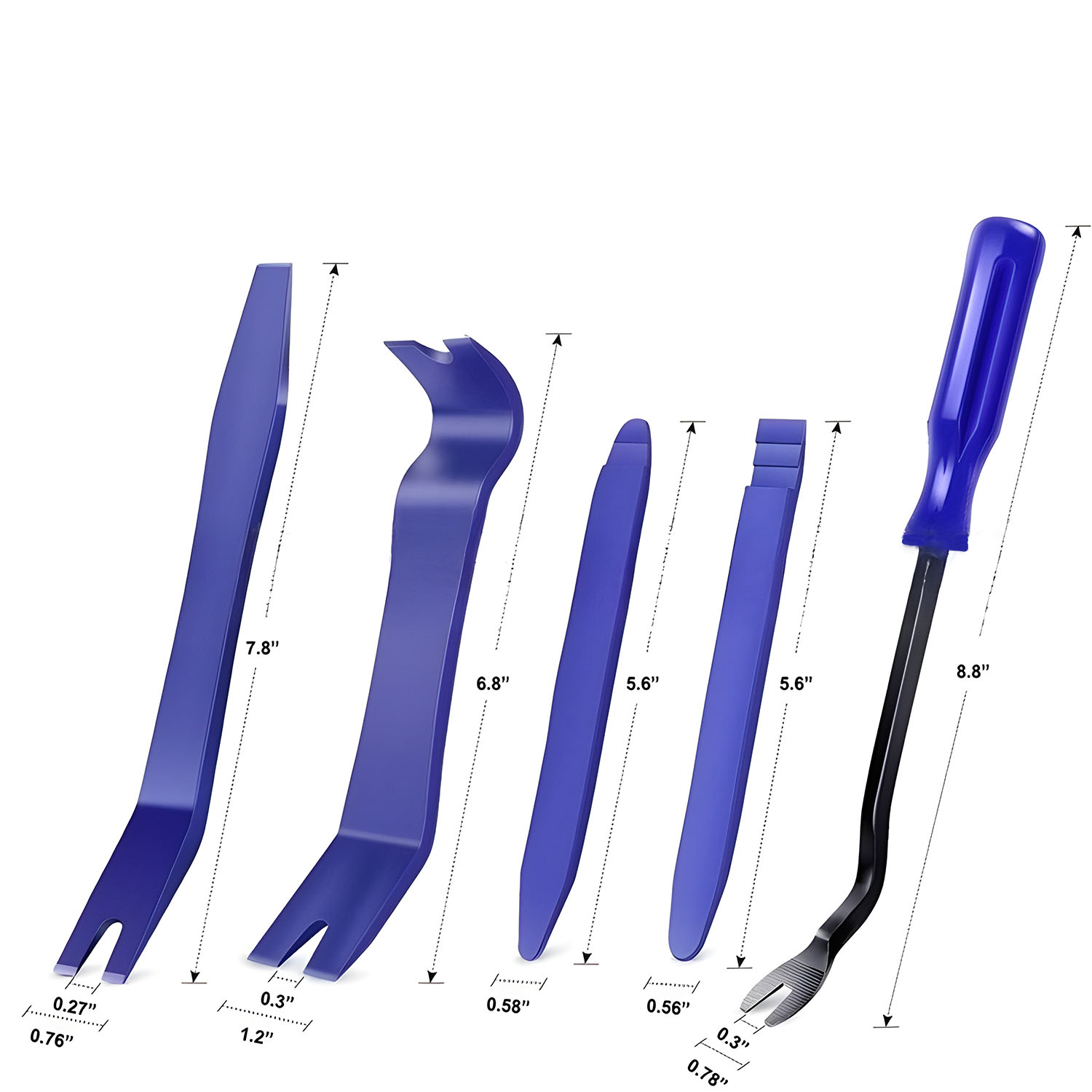 Nylon Auto Trim Removal Tool Kit 1