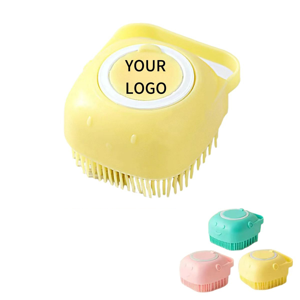 Soft Silicone Grooming Brush for Pet Care 4